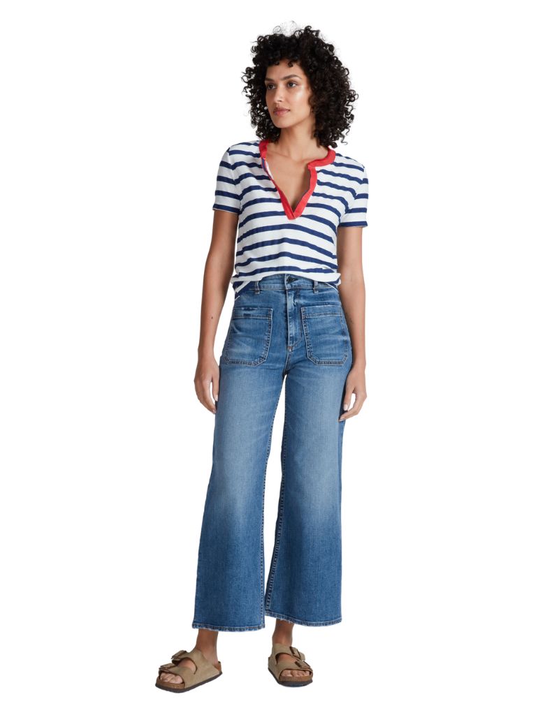 Cropped Sailor Clean Venice