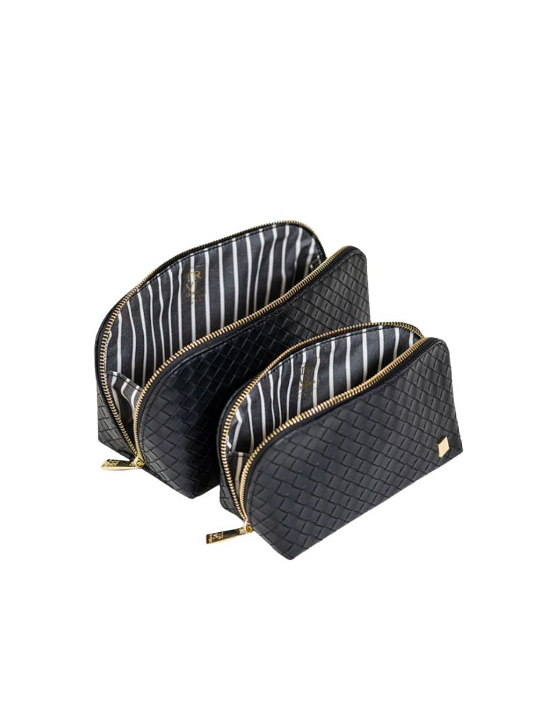 Luxe Duo Case Woven Jet