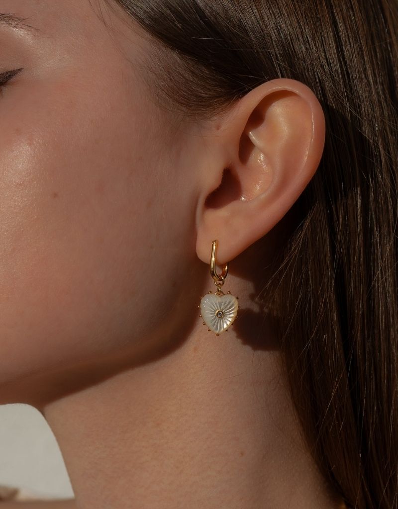 Isabel Mother Of Pearl Earrings