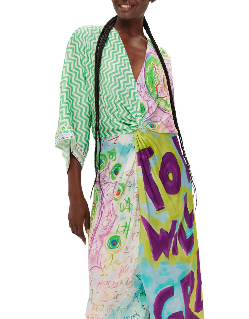 Camila Dress Runic Whisper