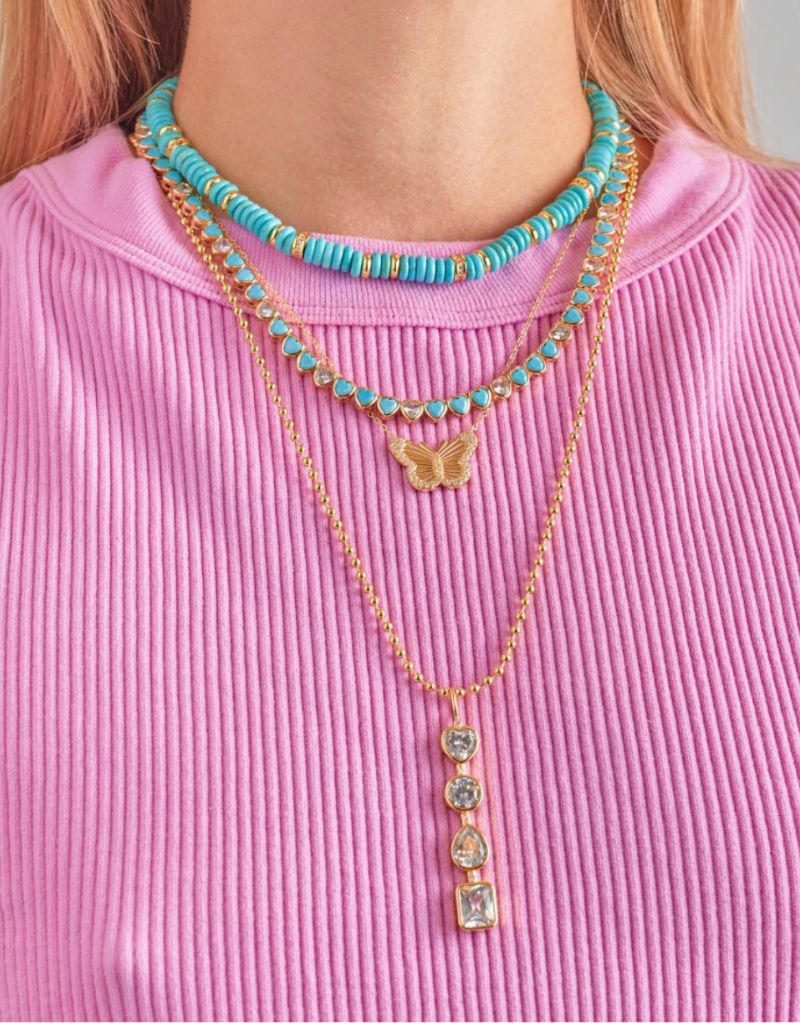 Turquoise Pukka Necklace