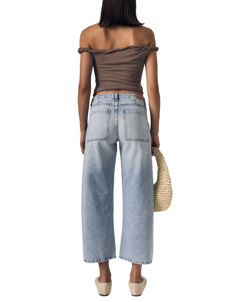 Selena Crop Mid Rise Wild and Free