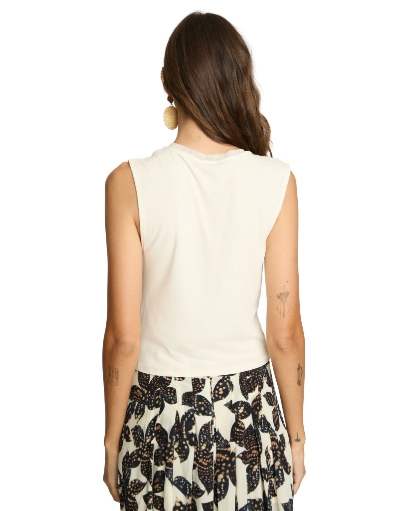 Devi Top in Cream