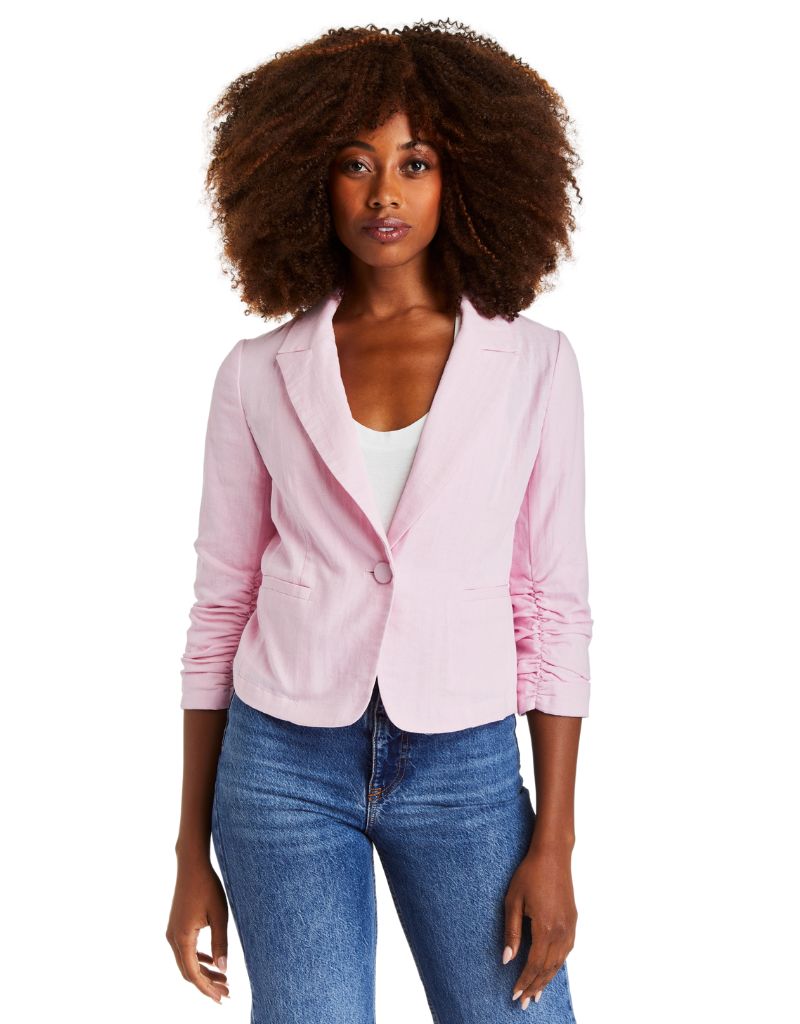 Suzie Pink Double Cotton Blazer DP21671