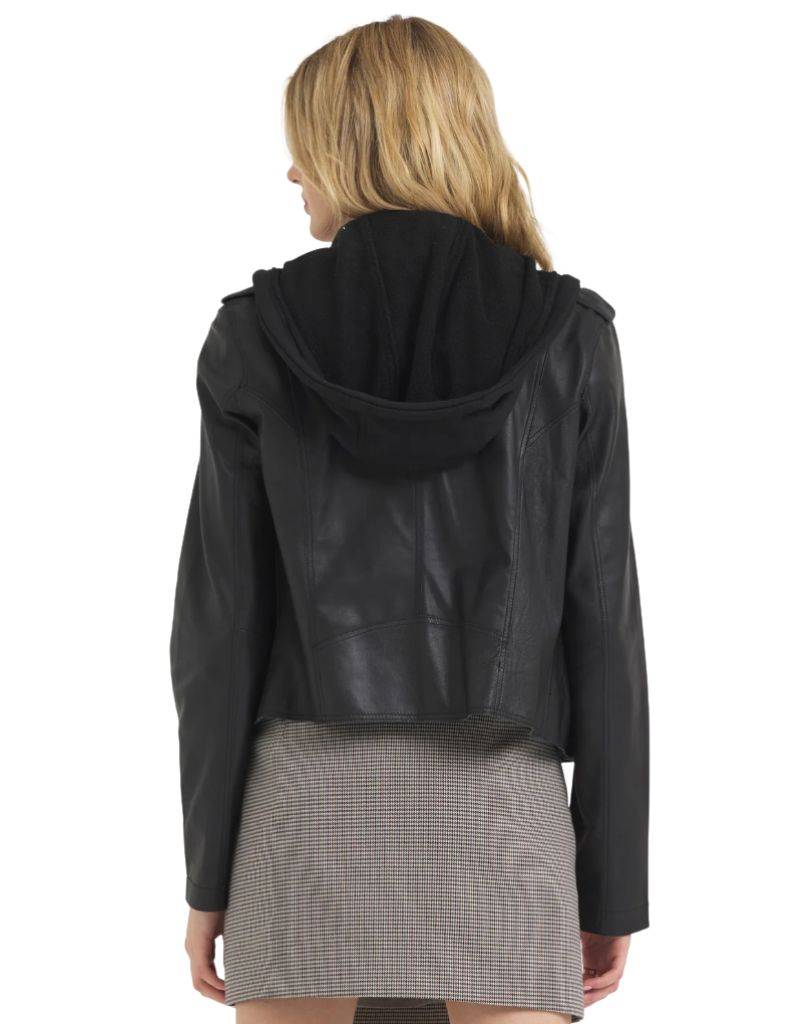 Molly Burnished Leather Black