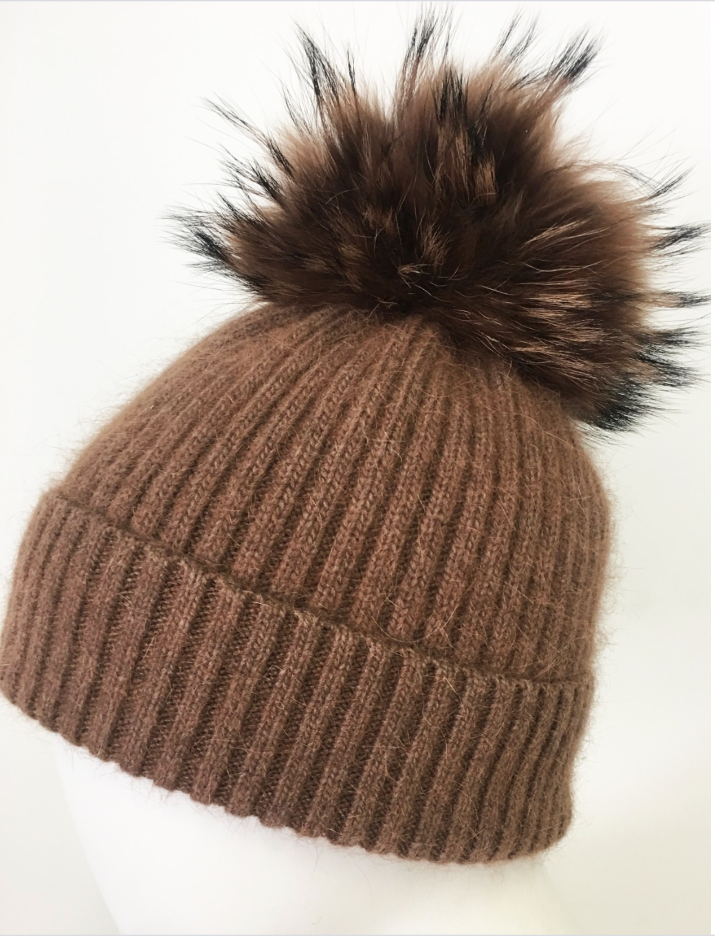 HA-62 Mohair Wool Hat Mocha