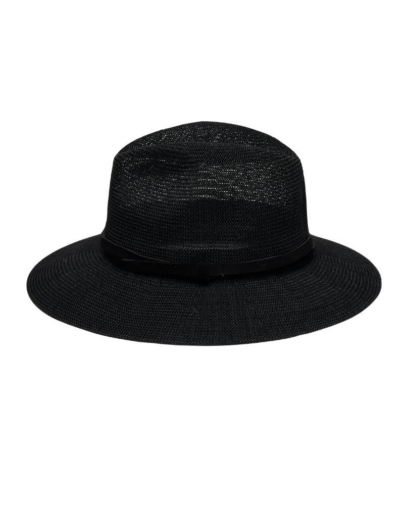 Sedona Fedora Hat in Black