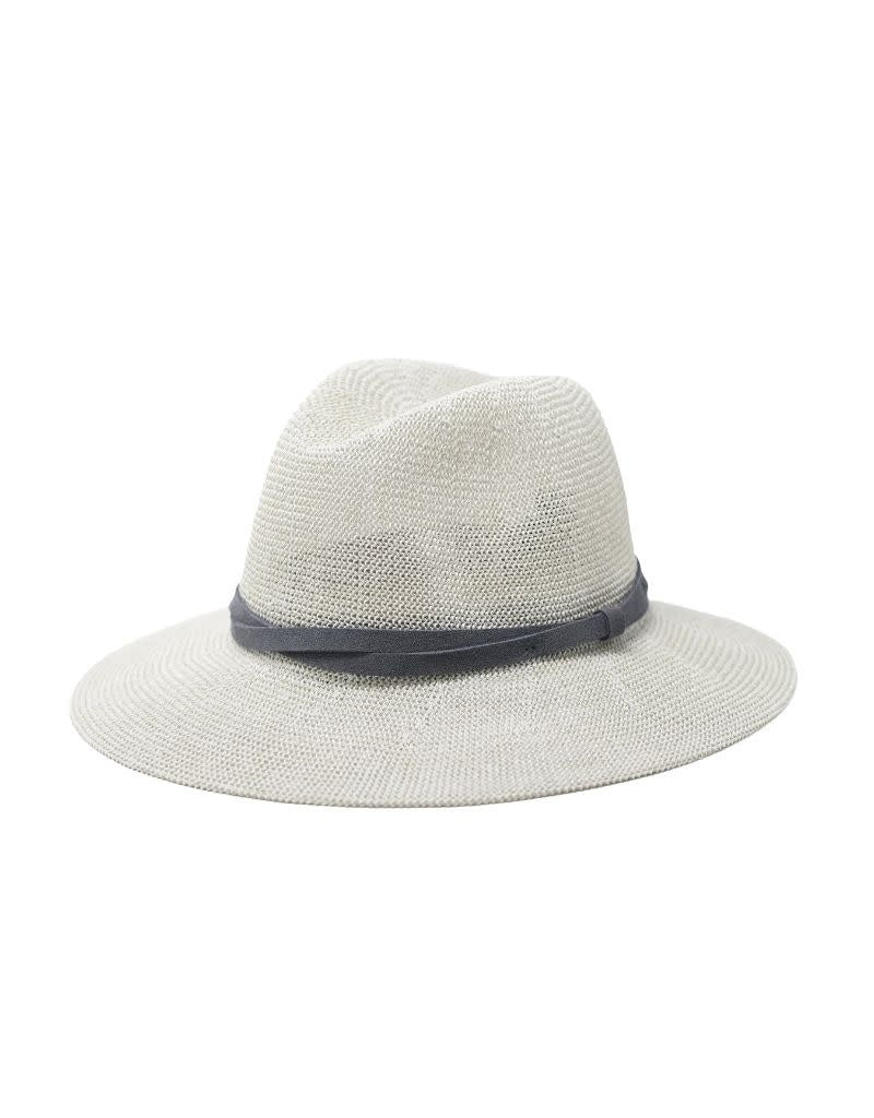 Sedona Fedora Hat in Light Grey