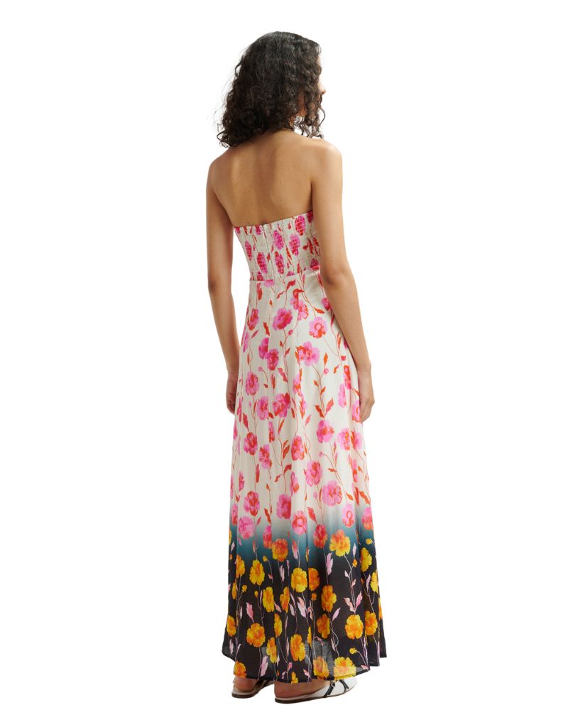 Heorgia Strapless Midi Dress Fairy Tale
