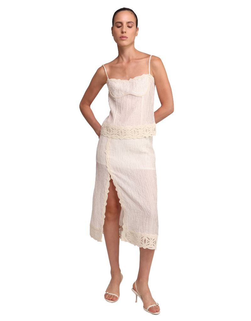 Thea Skirt Ivory