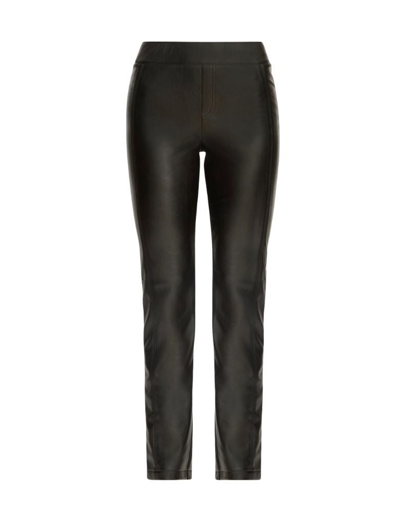Santi Pant in Black Vegan Leather