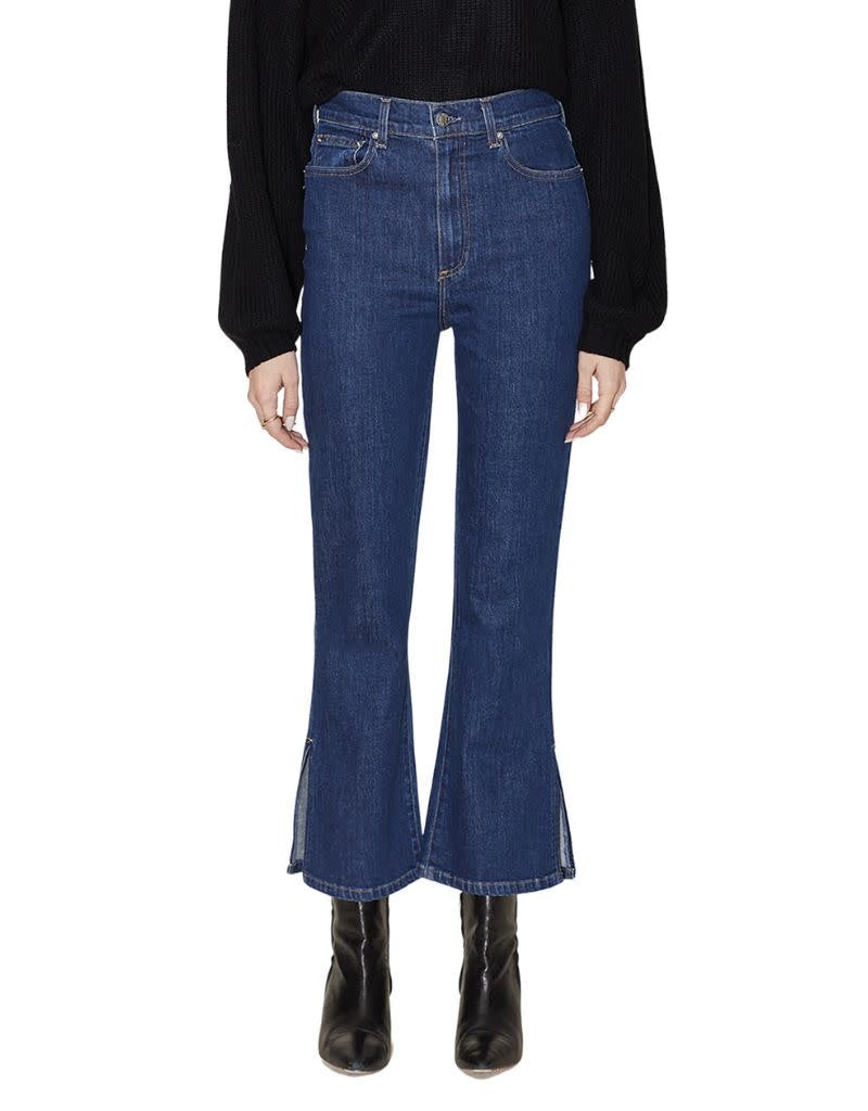 Stella Crop Flare Dark Knight