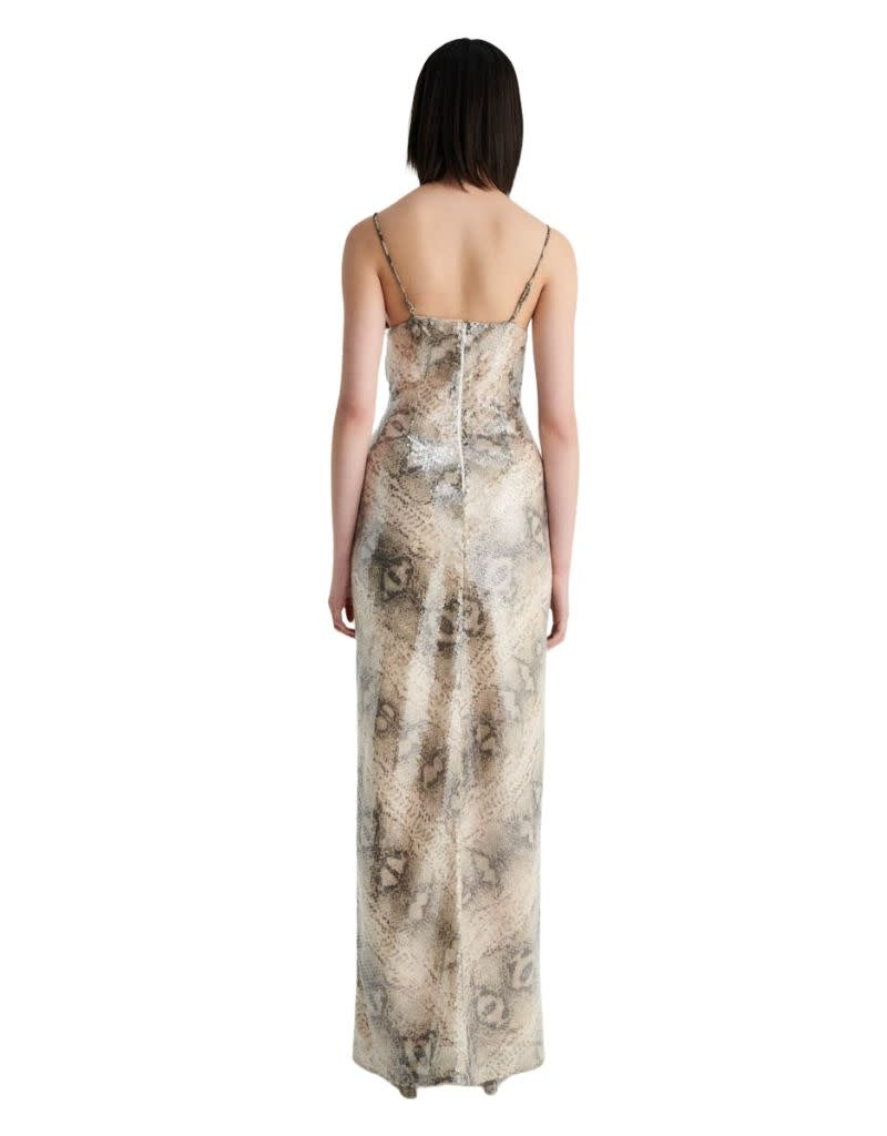 Aquarius Slip Dress Snake