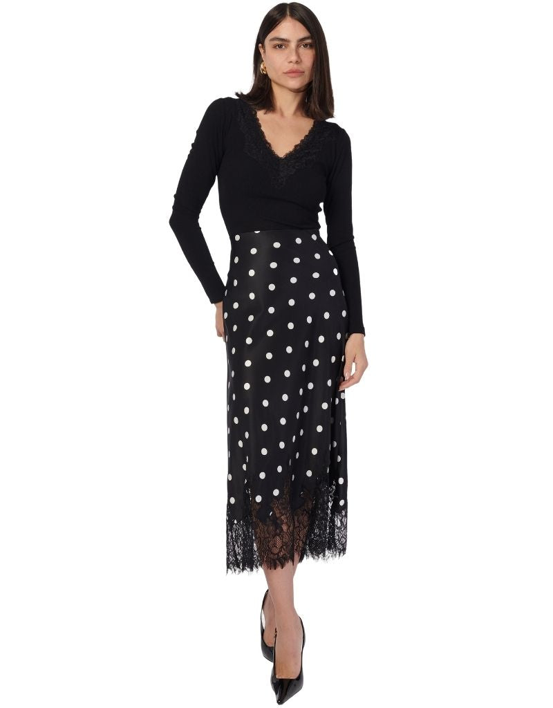 Vivienne Skirt Polka-Dot
