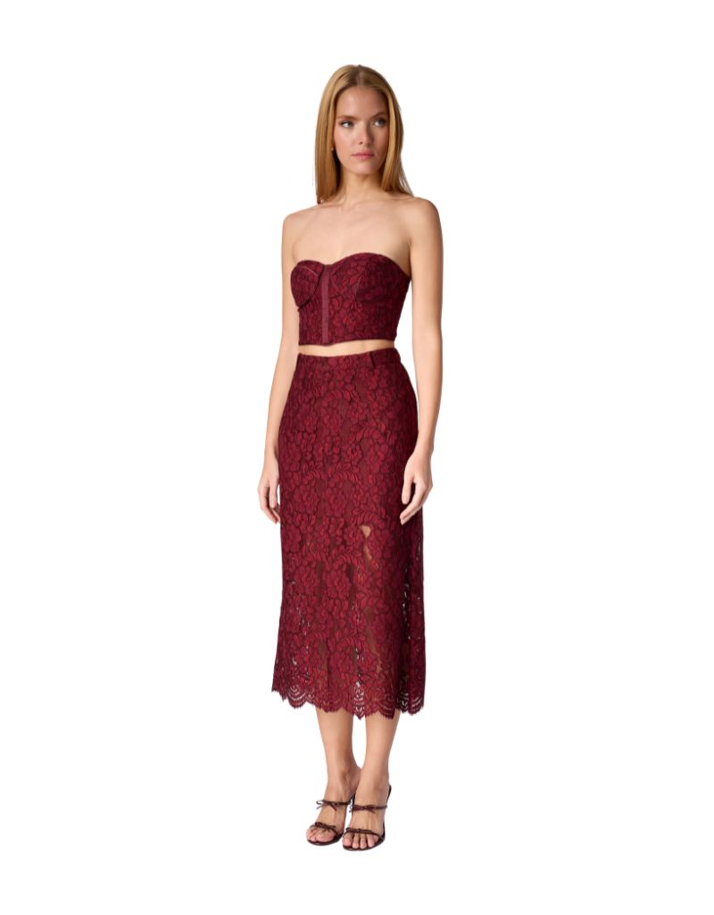 Osmond Lace Skirt Compote F26