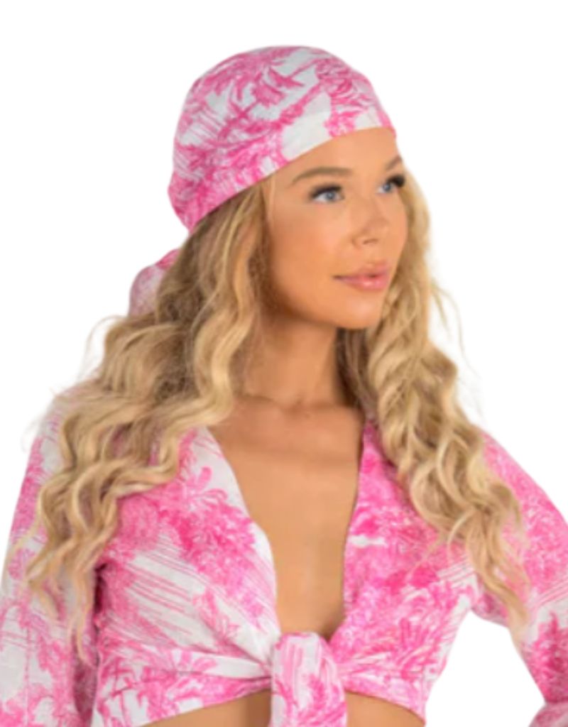 Bandana Pink Toile