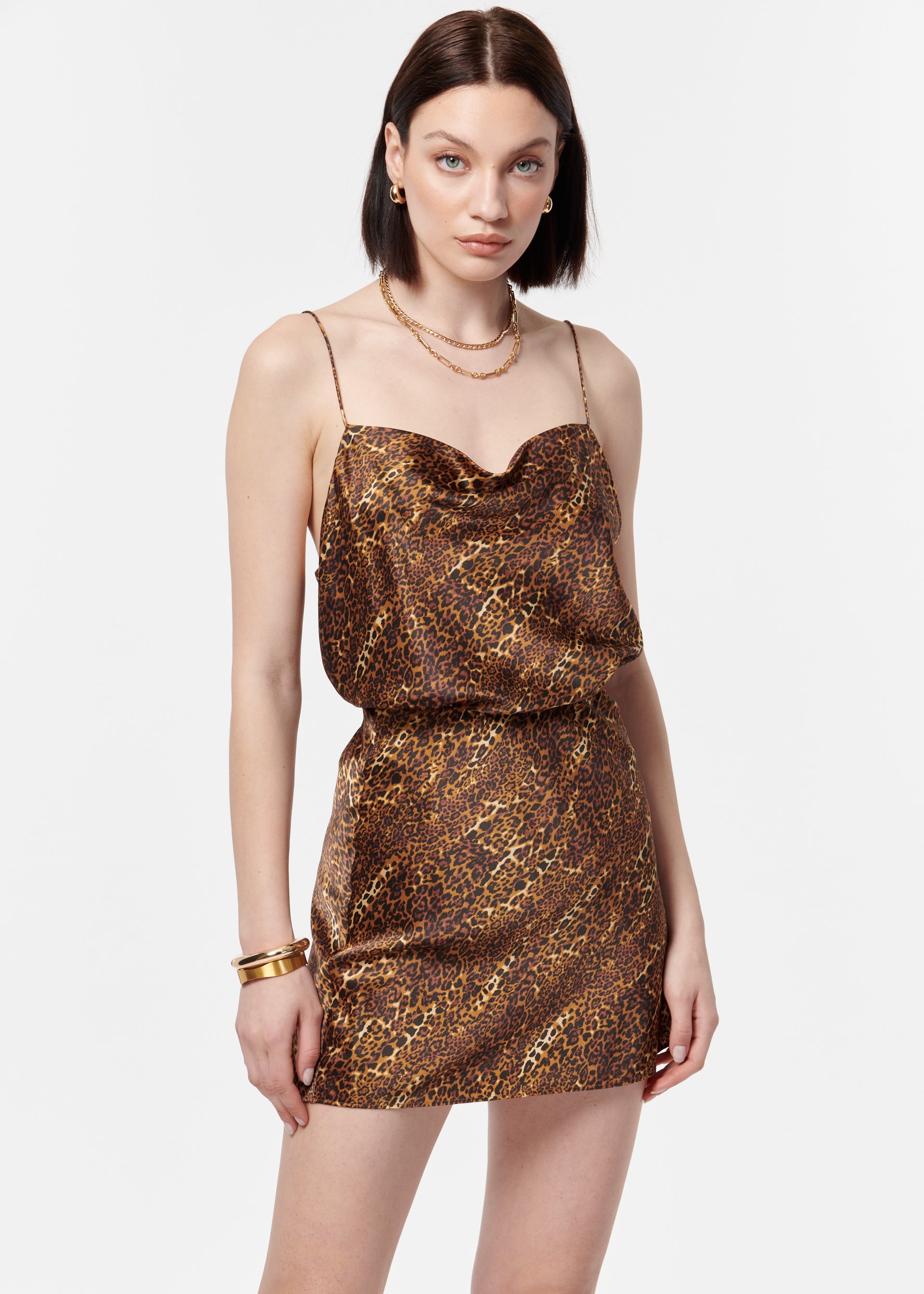 Aviva Mini Skirt Animal Print