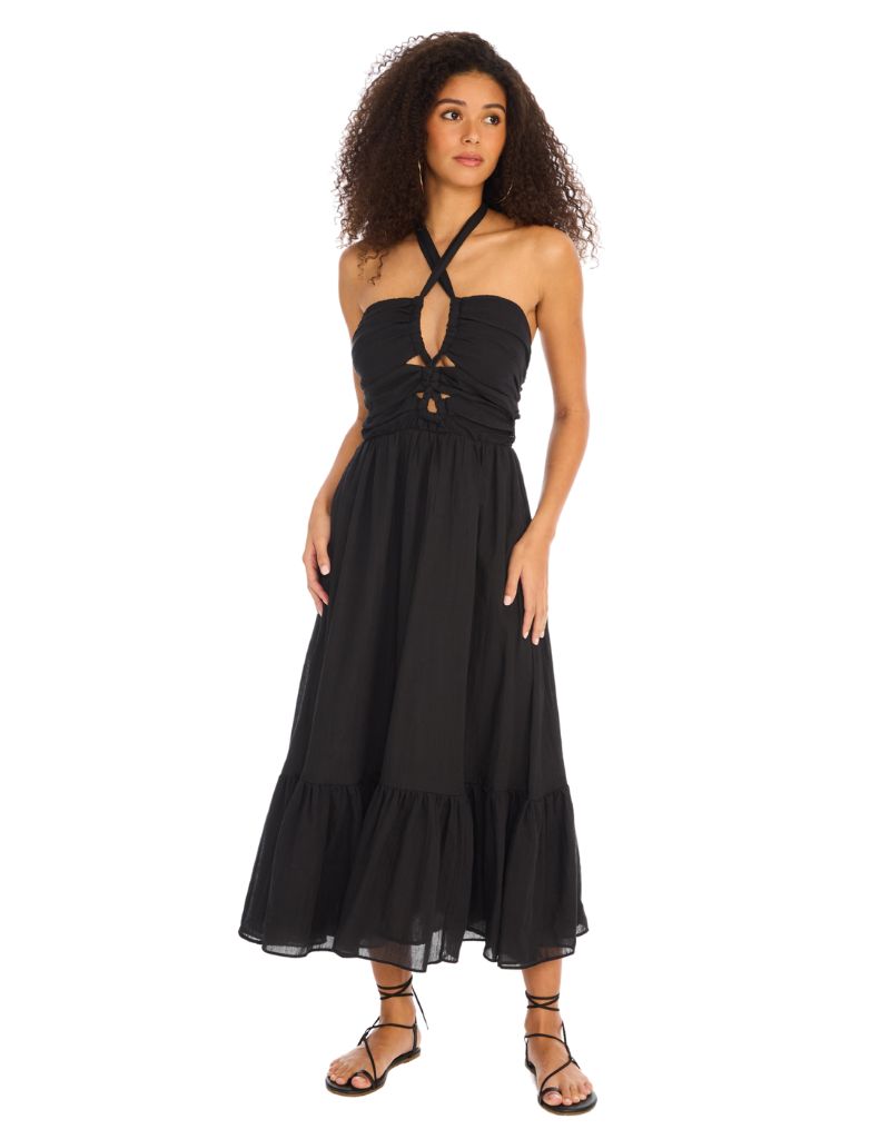 Sabine Midi Dress Black