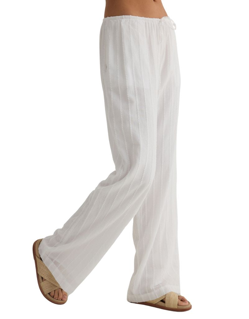 Wide Leg Pant White