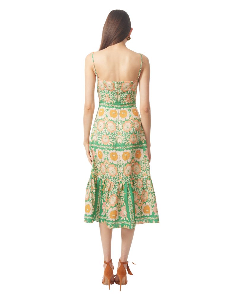 Devora Dress Irish Rose Print