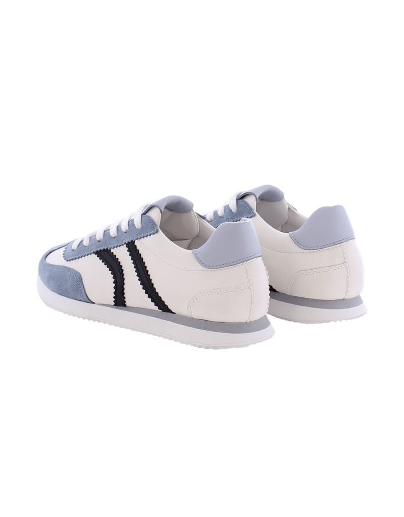 Mui Suede and Leather Sneaker Sky/Butter/Blue/Black