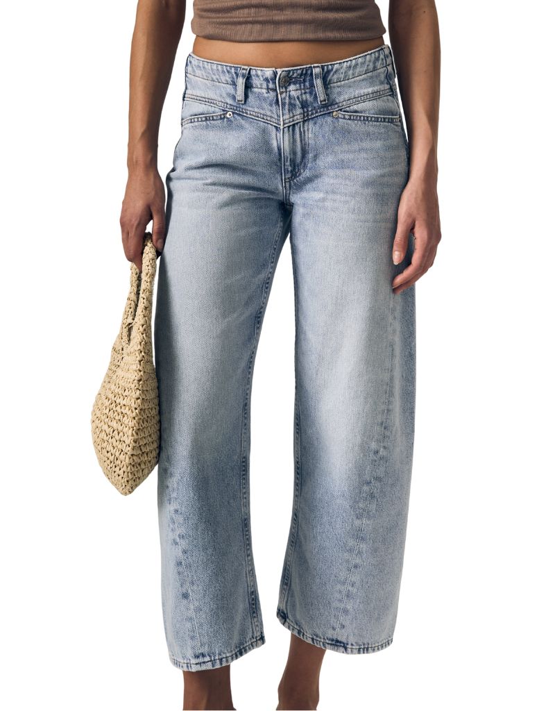 Selena Crop Mid Rise Wild and Free