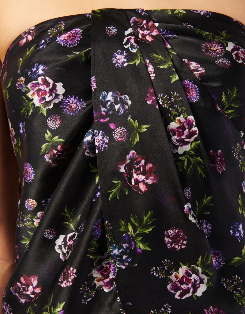 Bonita Strapless Camisole Mini Dark & Stormy Minds