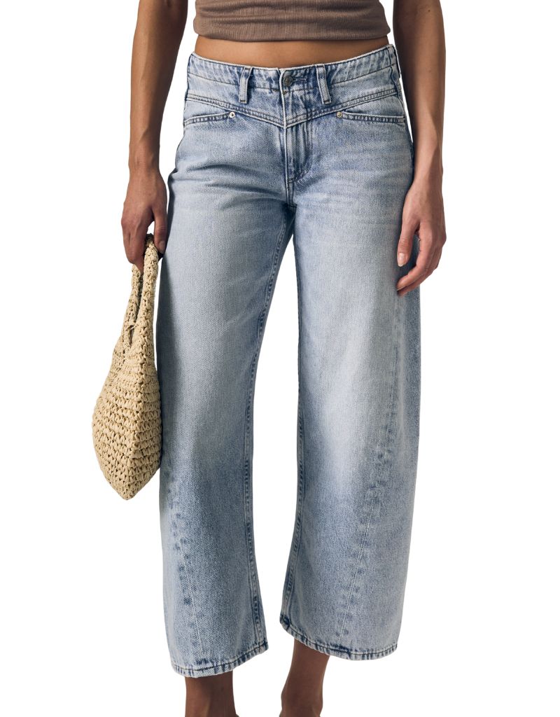 Selena Crop Mid Rise Wild and Free