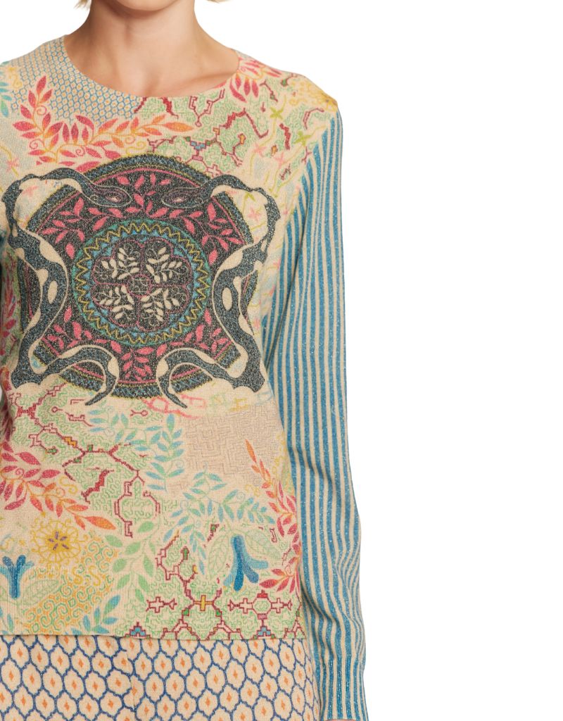 Emerta Niki Knit Top Shipibo