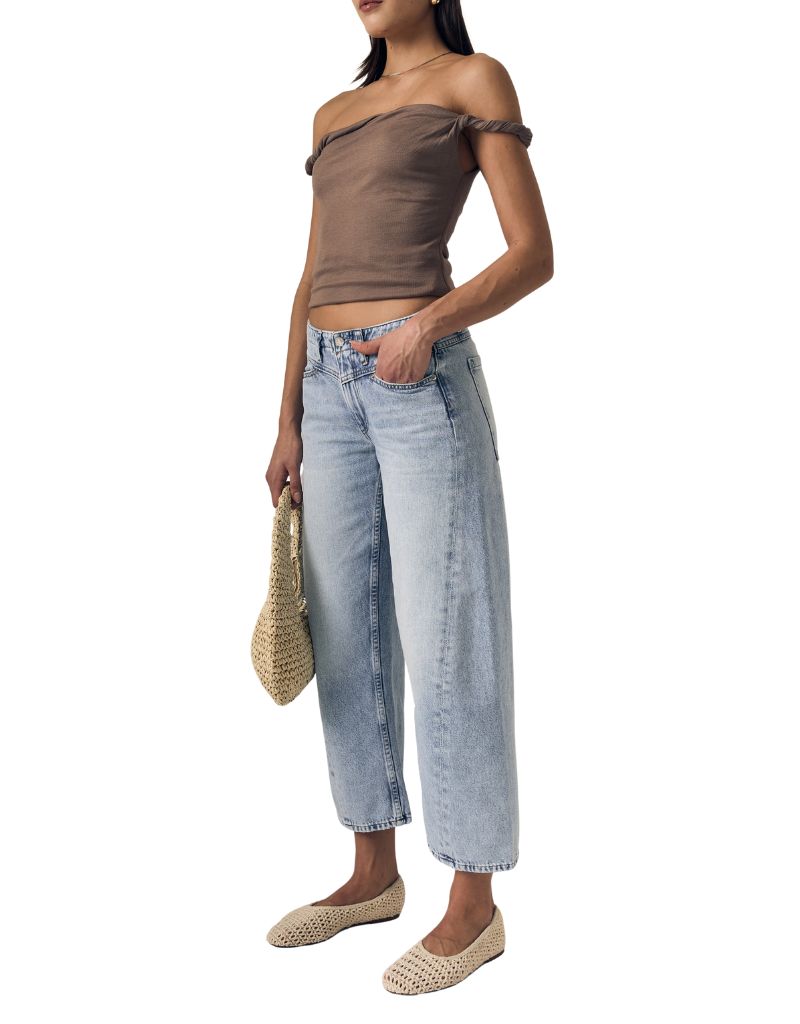 Selena Crop Mid Rise Wild and Free