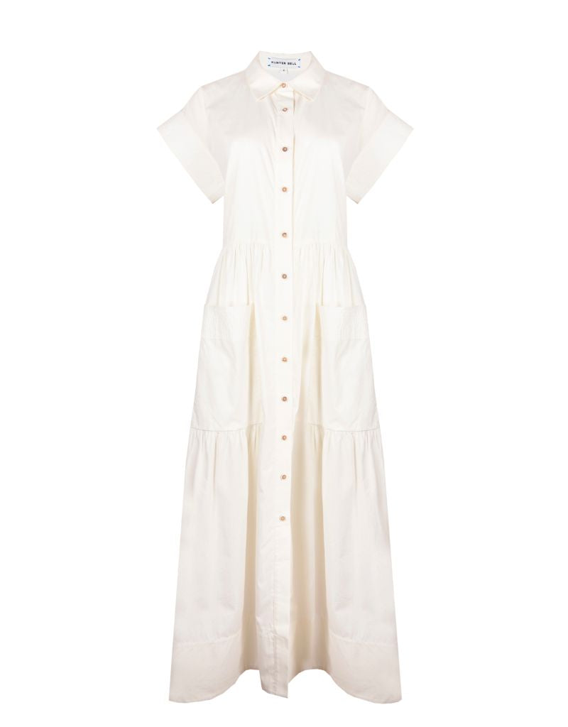 Sarah Dress Bright White