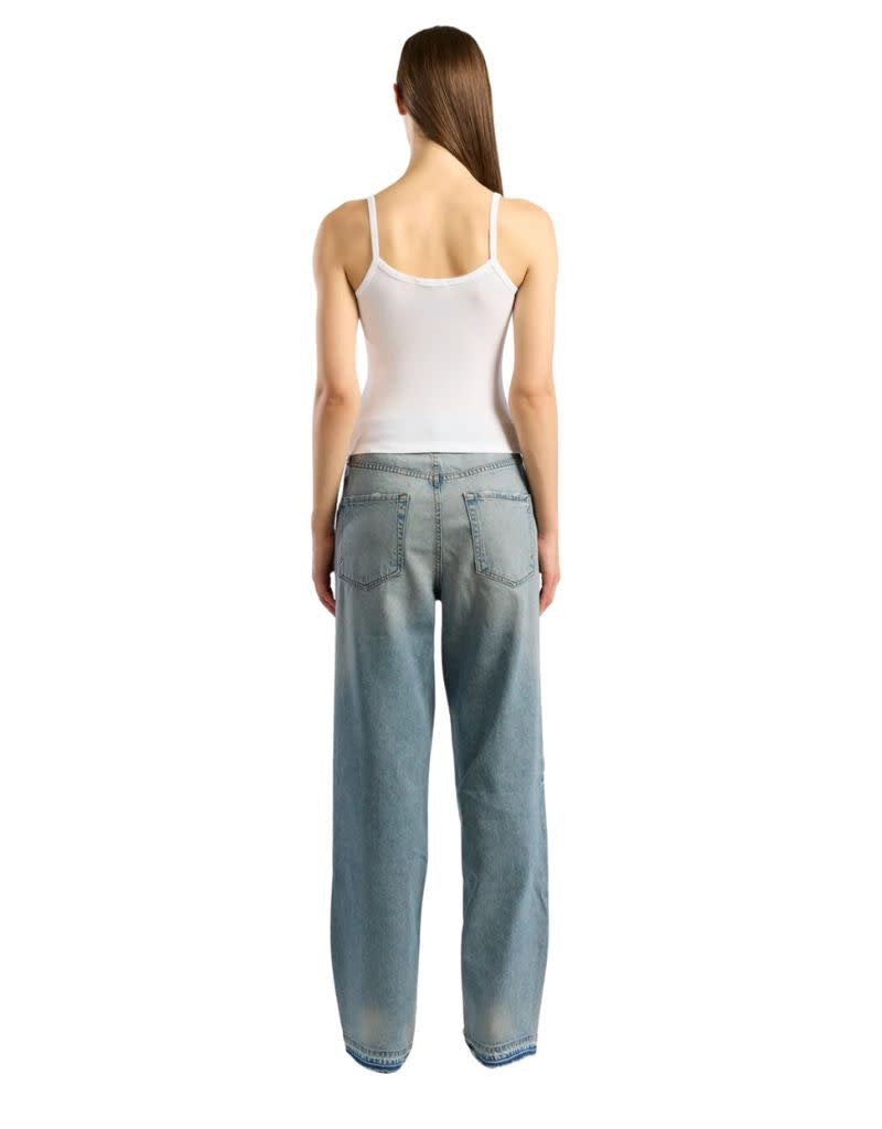 Verona Spaghetti Tank White