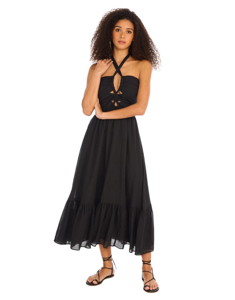 Sabine Midi Dress Black