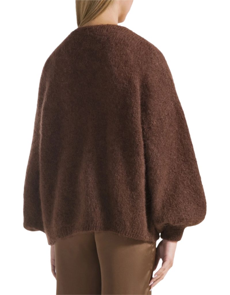 Lee Short Cardigan Cocoa