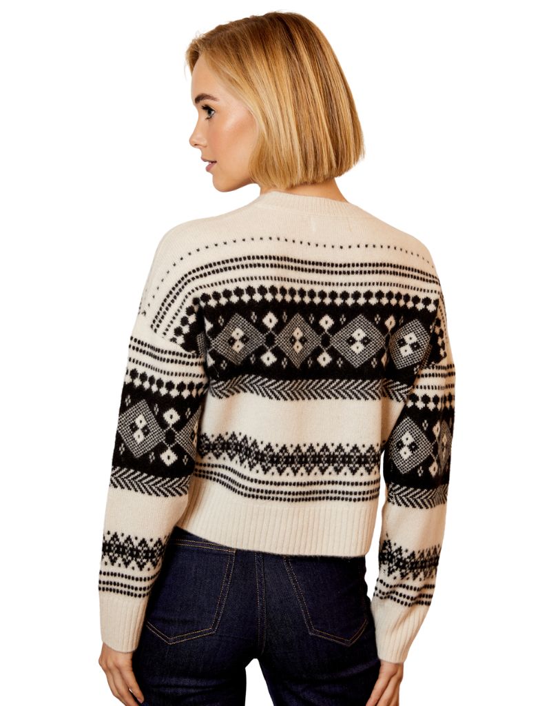 Fairisle Feather Combo