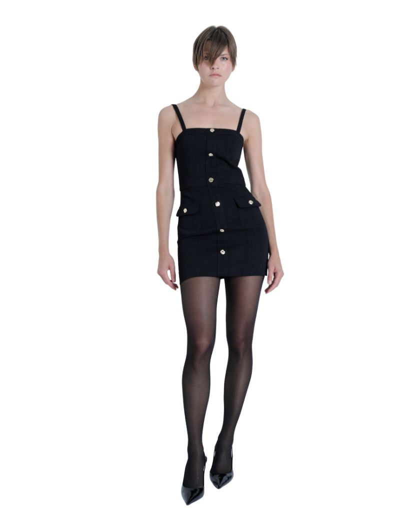 Rachel Mini Dress Black
