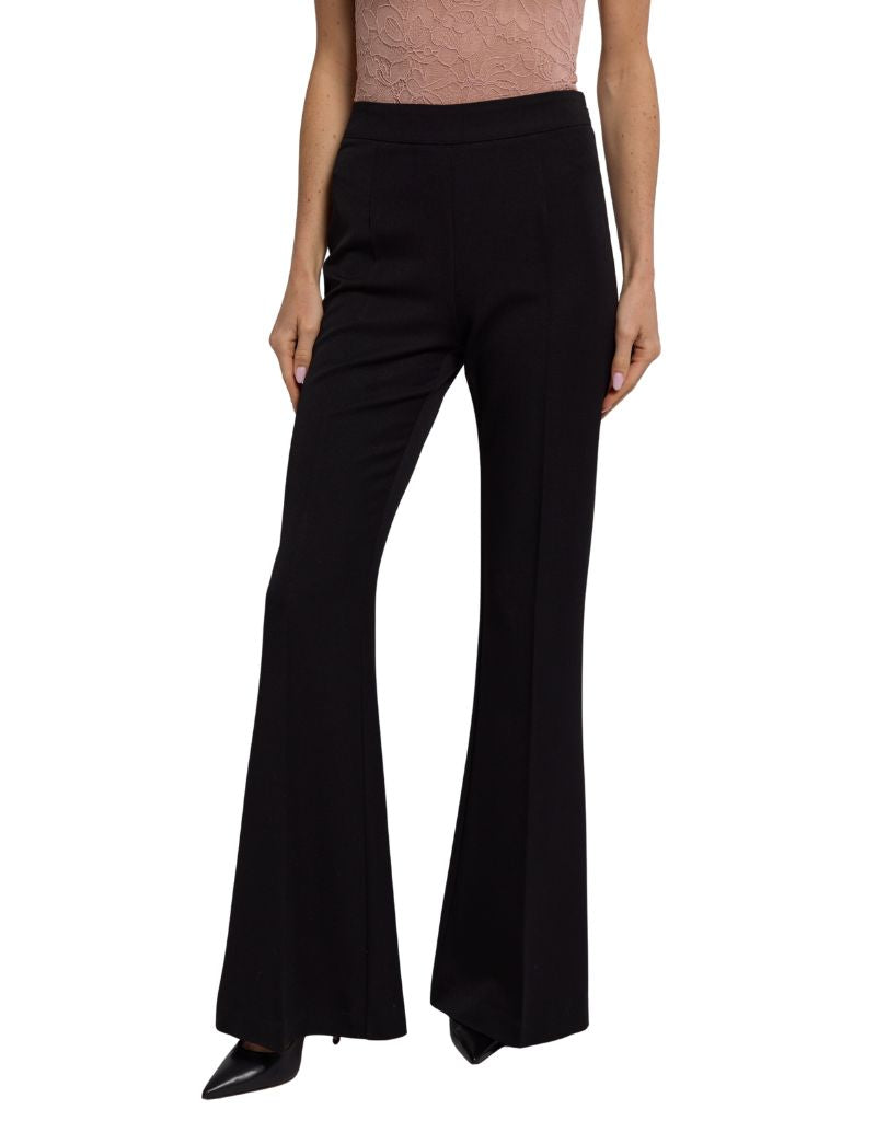 Wesley Crepe Pants Black F26