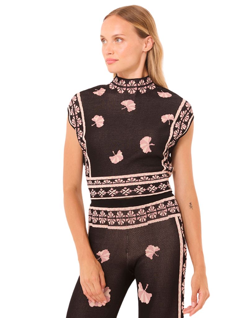 Alva Top Ginko Border