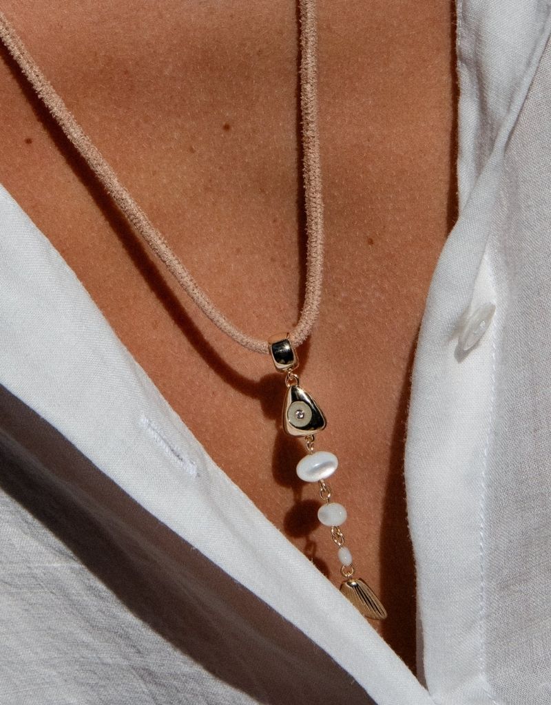 La Pez Mother Of Pearl Bail Charm