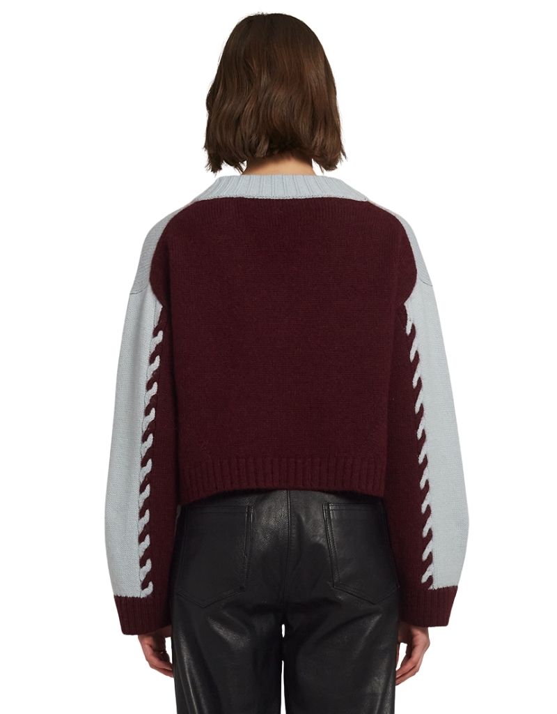 Lora Sweater Powder Blue Merlot