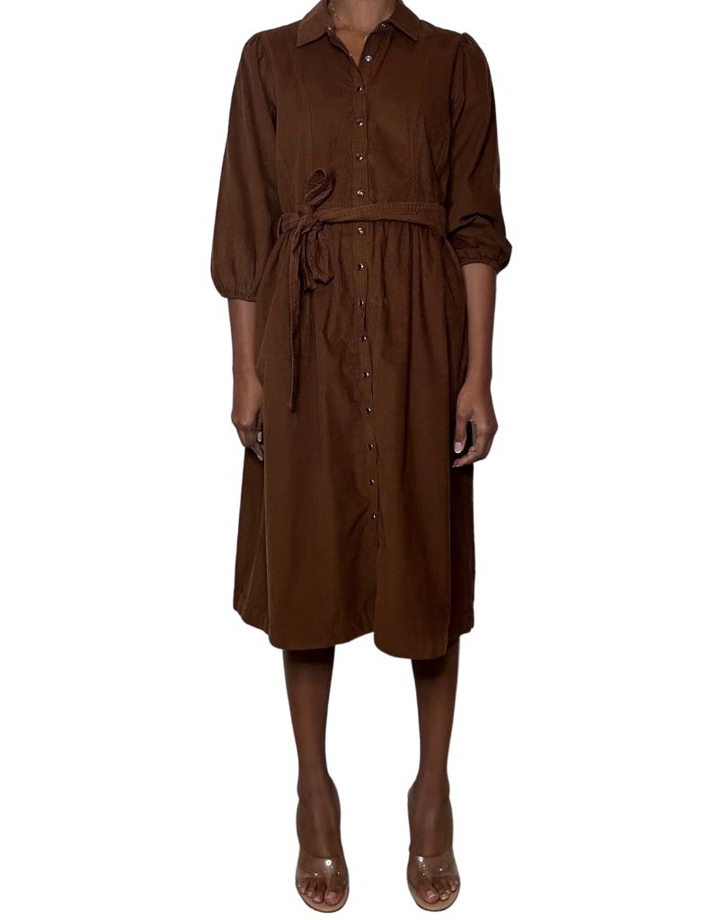 Lulu Dress Brown