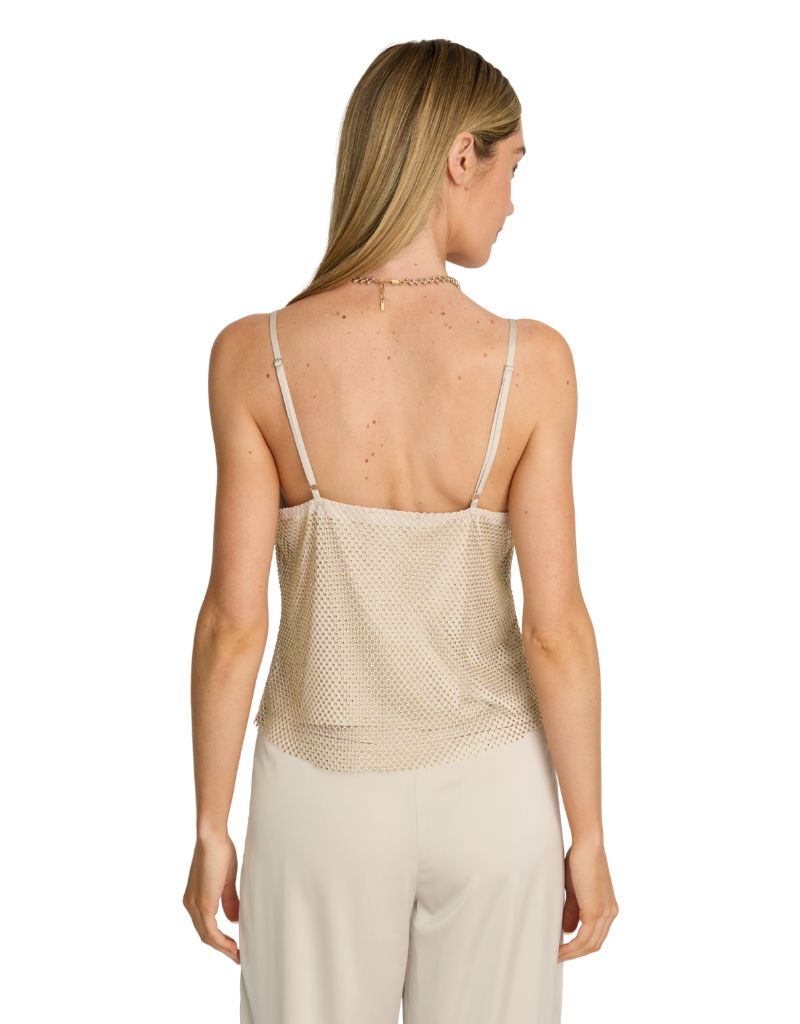 Allegra Top in Champagne