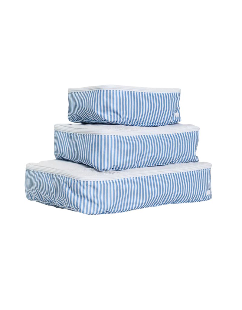 Packing Squad - Packing Cubes Pimlico Stripe Chambray