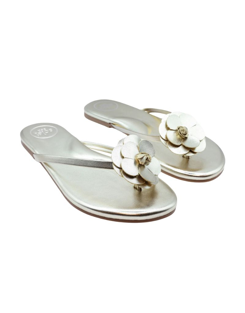 Valentina Metallic Gold