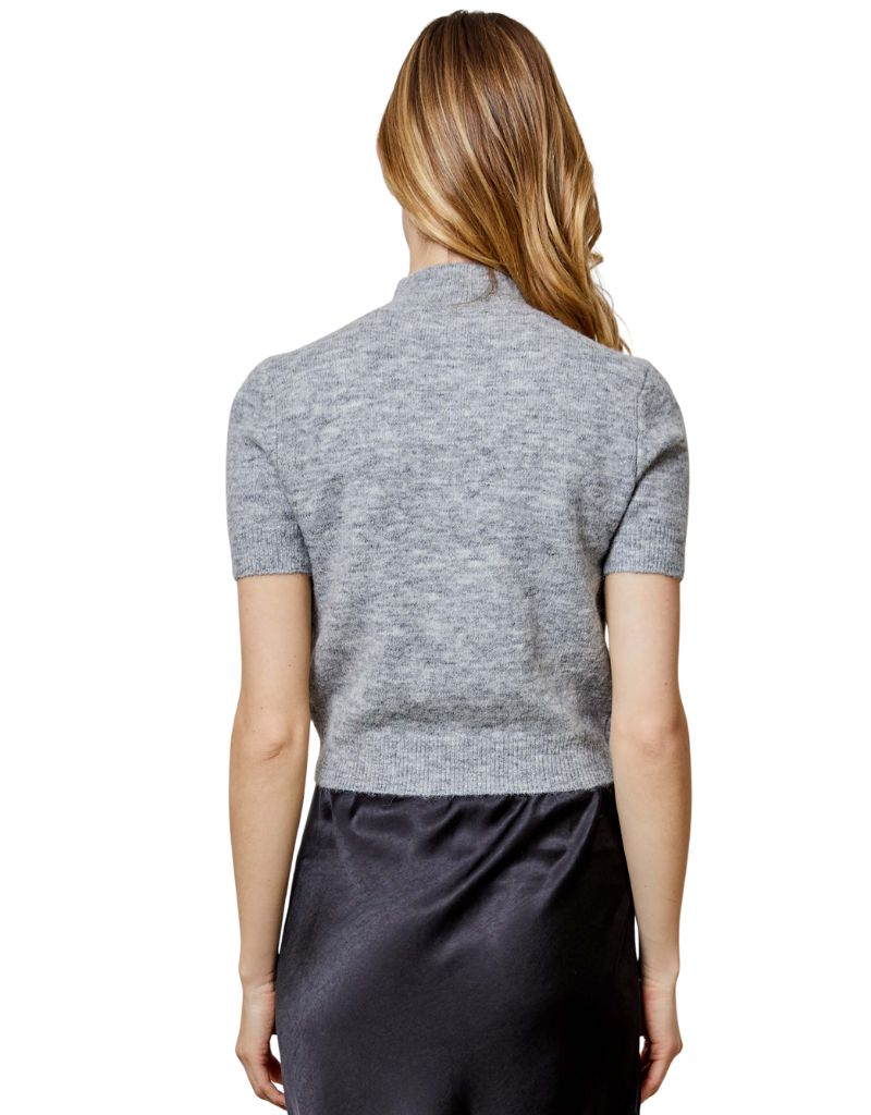 Leilani Top Heather Grey