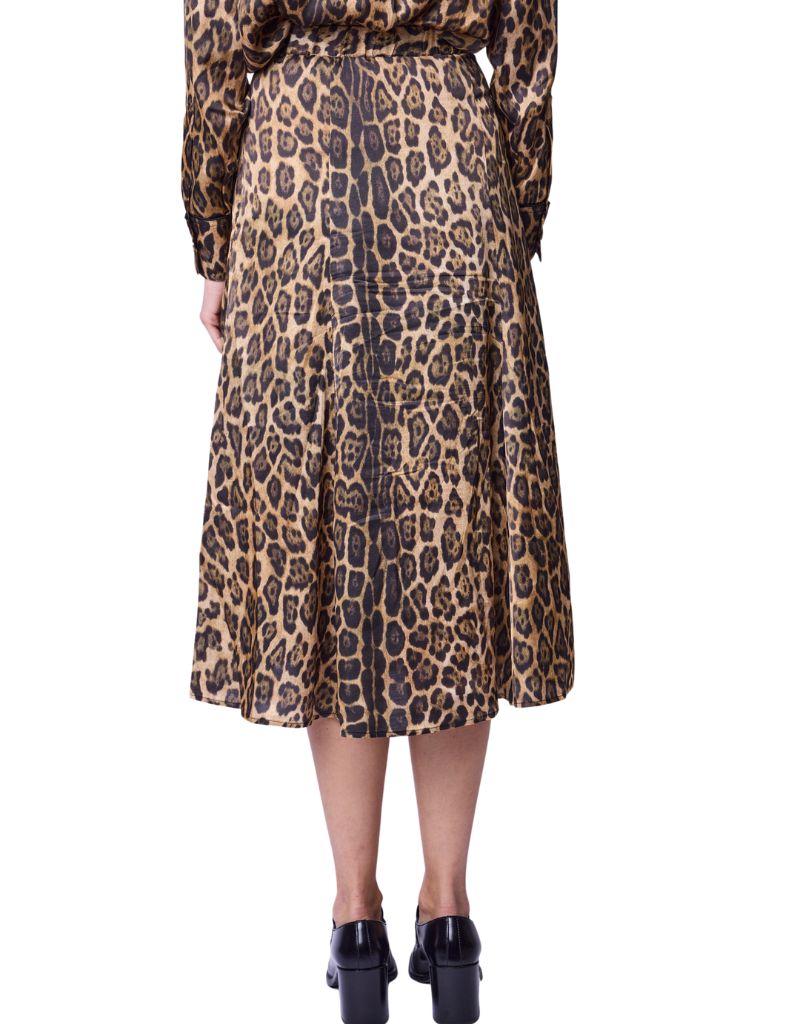 Jalia Skirt Leopard Print