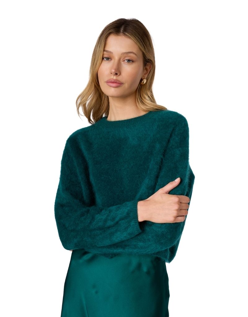Niall Cashmere Sweater Dark Green H26
