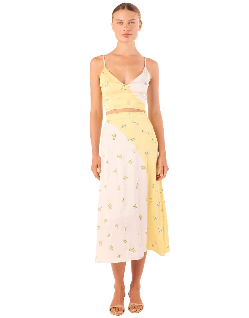 Hanna Skirt Spaced Ditsy Mix