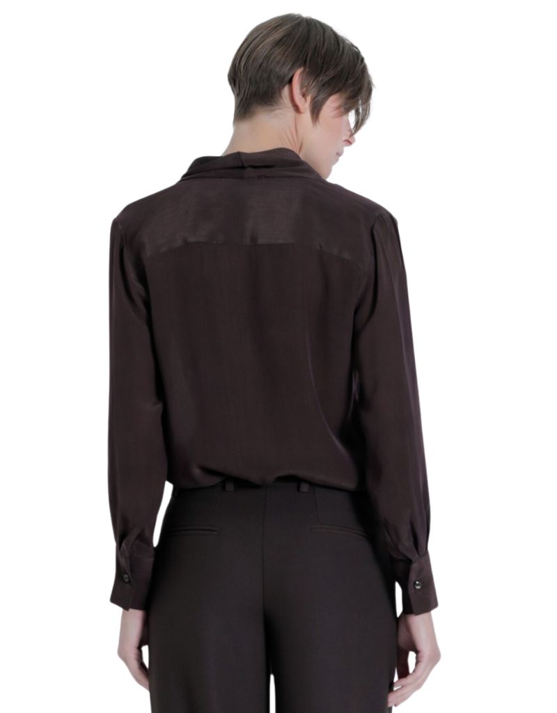 Samantha Solid Top Chocolate Brown