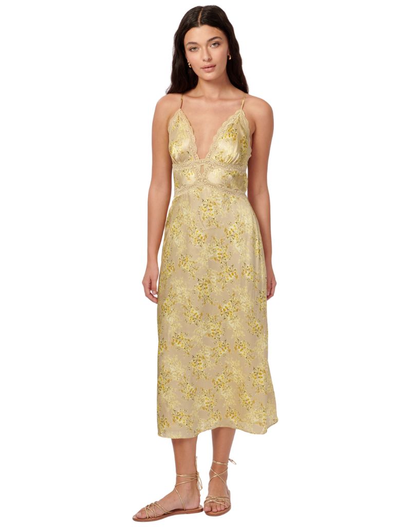 Roya Dress Yellow Primavera